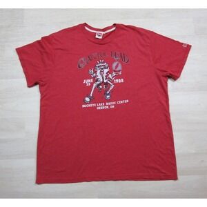 Homage Grateful Dead Band T-Shirt Size (3XL) Buckeye Lake Music Center Ohio
